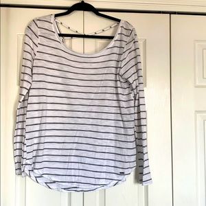 Hollister Cross Back Long Sleeve Tee